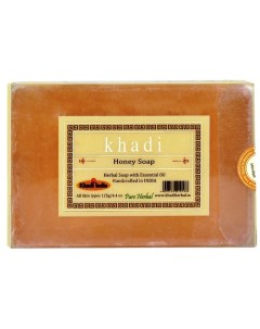 Натуральное очищающее мыло Мёд 125 Khadi
