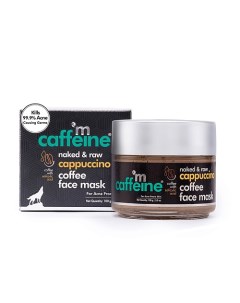 Маска для лица Кофе Капучино с салициловой кислотой для проблемной кожи 100 Mcaffeine