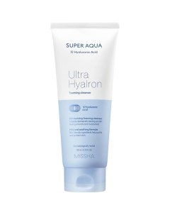 Пенка Super Aqua Ultra Hyalron для умывания и снятия макияжа Missha