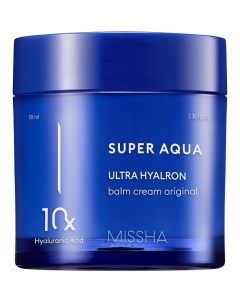 Крем бальзам для лица Super Aqua Ultra Hyalron увлажняющий Missha