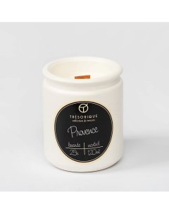 Свеча ароматическая Provence лаванда полевые травы 120 Tresorique