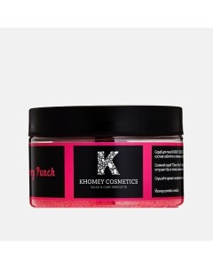 Кремовый соляной скраб для тела Cherry Punch дикая вишня 250 Khomey cosmetics