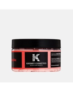 Сахарный кремовый скраб для тела из масел Klubnichka 250 Khomey cosmetics