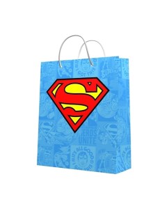 Пакет подарочный большой Superman Nd play