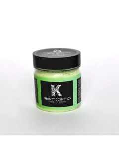 Кремовый скраб для тела из масел Greenish Boom зеленое яблоко 150 Khomey cosmetics