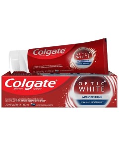 Мгновенный отбеливающая зубная паста Optic White Colgate
