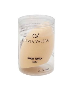 Спонж для тонера скошенный Olivia valera