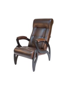Кресло для отдыха модель 51 весна венге antic crocodile коричневый Аврора