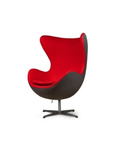 Кресло egg chair красный Desondo