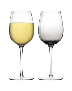 Набор бокалов для вина gemma agate 360 мл 2 шт серый Bergenson bjorn