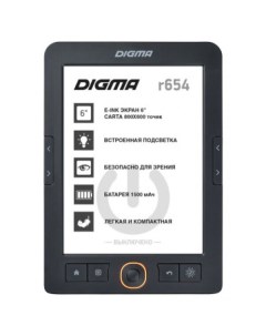 Электронная книга r654 Digma