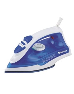 Утюг электро SA-3063NBL 1800Вт тефлон. Сакура