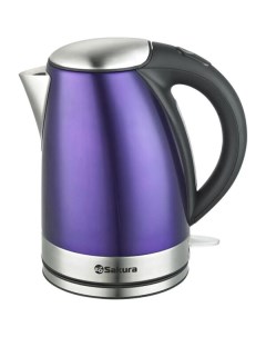 Чайник электр SA-2118P (1.7) нерж фиолет д Сакура