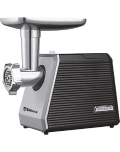 Мясорубка SA-6424BK 2000Вт реверс + компл нас Сакура