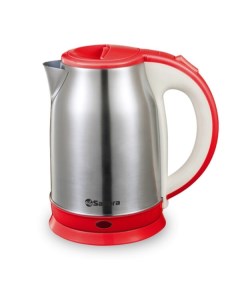 Чайник электр SA-2147R (1.8) нерж+красн д Сакура