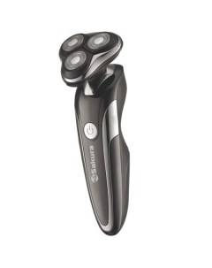 Бритва электрич SA-5425BK 3гол триммер влаж.бритьё Сакура