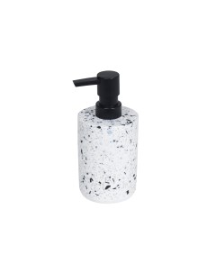 Дозатор для жидкого мыла LAPIS бел черн арт 08199 керамика Bisk