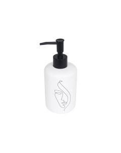 Дозатор для жидкого мыла CARA белый арт 08240 керамика Bisk