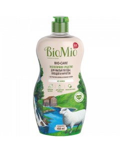 Средство для мытья посуды БЕЗ ЗАПАХА экологичное концентрат 450 мл Biomio