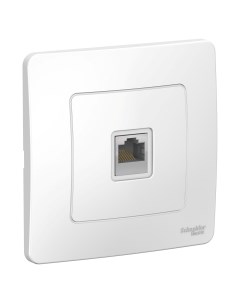 Бел. Розетка комп. RJ45 кат.5E (с рамкой) BLNIS045001 Blanca