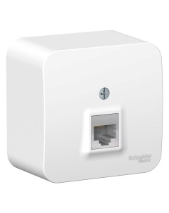 Бел. Розетка комп. RJ45 кат.5E BLNIA045001 Blanca