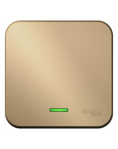 Титан Переключатель 1-кл. с подсв. изол.пл. BLNVA106114 Blanca