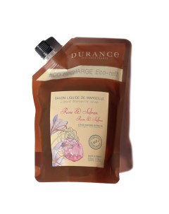 Марсельское мыло сменный блок Роза и шафран Rose Saffron 500 Durance