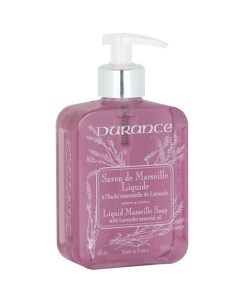 Жидкое мыло с экстрактом Лаванды Liquid Marseille Soap with Lavender essential oil 300 Durance