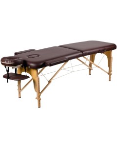 Массажный стол складной деревянный 60 см 2 с сумка в подарок коричневый Atlas sport