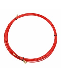 Протяжка кабельная мини УЗК в бухте стеклопруток d 3 5 мм 10 м красная Rexant