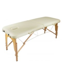 Массажный стол складной деревянный 60 см 2 с без аксессуаров бежевый Atlas sport