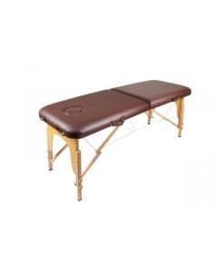 Массажный стол складной деревянный 60 см 2 с без аксессуаров коричневый Atlas sport