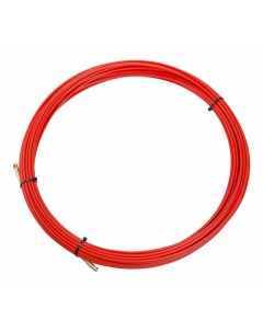 Протяжка кабельная мини УЗК в бухте стеклопруток d 3 5 мм 20 м красная Rexant