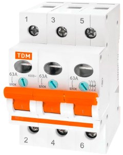 Выключатель нагрузки TDM ВН 32 3P 63A SQ0211 0027 Tdm electric