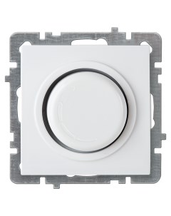 TOURAN бел Светорегулятор с подсветкой без рамки 24110452 Nilson