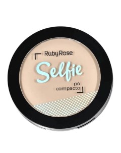 Пудра компактная Selfie Ruby rose
