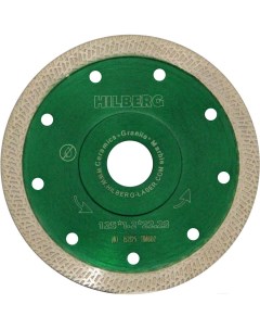Алмазный диск 125х22 мм керамике ультратонкий S тип Turbo НМ602 Hilberg