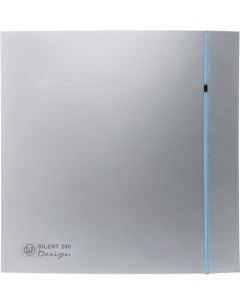 Вентилятор вытяжной Silent 200 CRZ Silver Design 3C 5210606100 Solerpalau