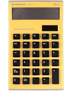 Калькулятор настольный 12 желтый DV 2725 12Y Darvish