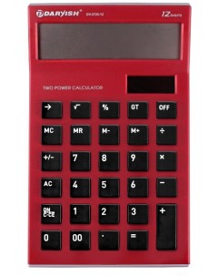 Калькулятор настольный красный DV 2725 12R Darvish
