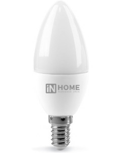 Светодиодная лампа LED СВЕЧА VC Е14 8W 230V 6500К 600Lm 4690612024806 In home