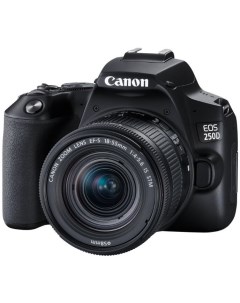 Фотоаппарат EOS 250D Kit EF S 18 55mm IS STM черный 3454C002 Canon