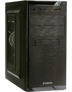 Корпус для компьютера QA 412U MicroATX 500W Black EX272747RUS Exegate