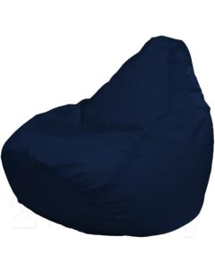 Кресло мешок кресло Груша Г0 1 14 темно синий Flagman