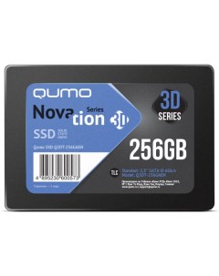 SSD диск Novation 3D 256GB Q3DT 256GAEN Qumo