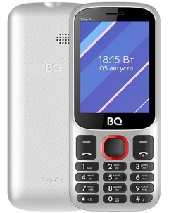 Мобильный телефон BQ 2820 Step XL белый красный Bq-mobile
