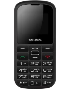 Мобильный телефон TM B316 черный 24288 Texet
