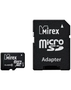 Карта памяти microSDXC UHS I Class 10 128GB адаптер 13613 AD10S128 Mirex