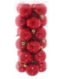 Елочная игрушка Новогодние шары 5 см 201 0631 Серпантин