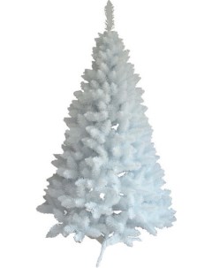 Новогодняя елка Литая белая без веток ПВХ 2 1 м Maxy poland